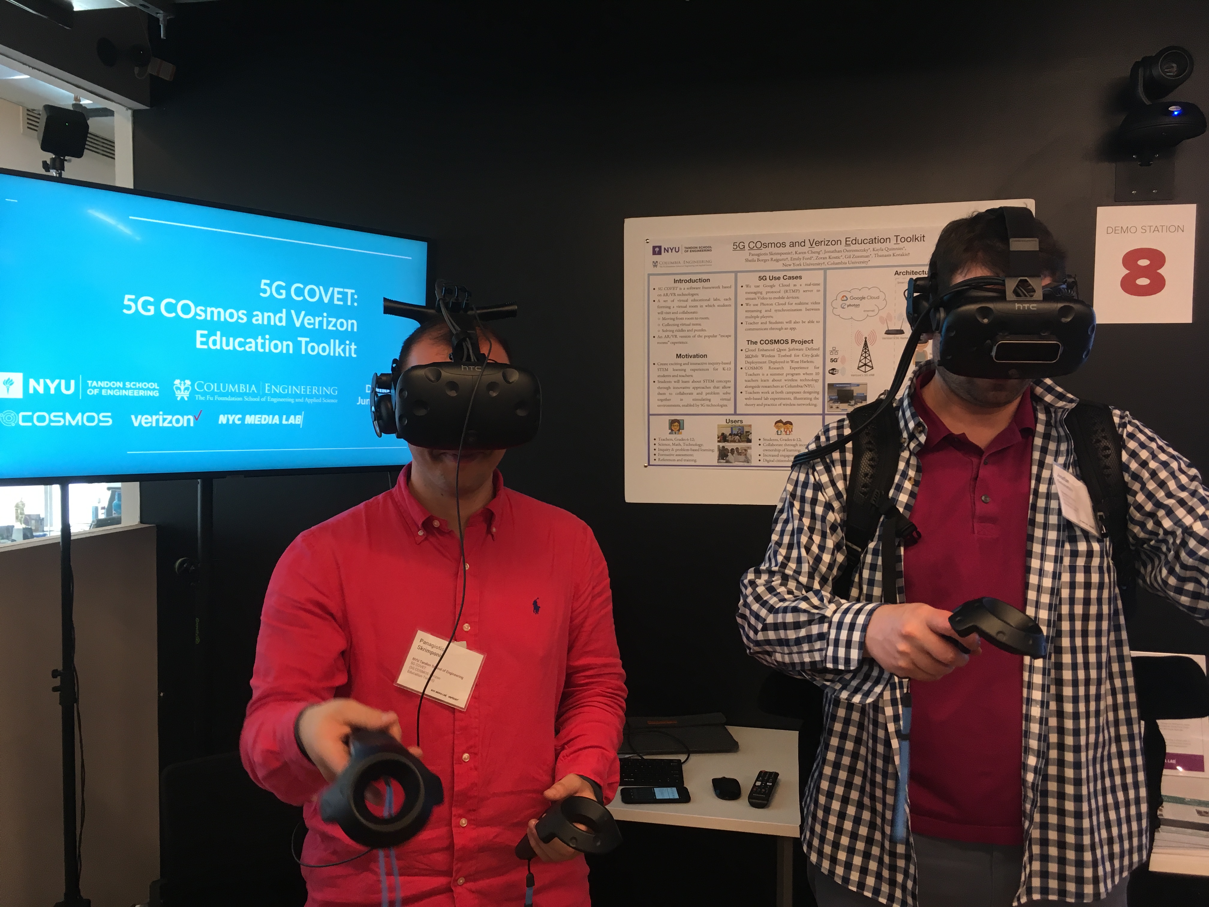 Read more about the article 5G COVET Presented in Verizon’s 5G EdTech Challenge Demo Day and in Verizon/Ericsson 5G Event