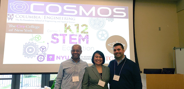 Read more about the article NYC High School Teachers Presented the COSMOS RET Program and the COSMOS Education Toolkit at the NE-ASTE 2018 Conference