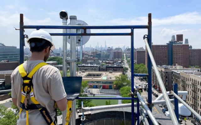 A large node of the NSF PAWR COSMOS testbed covering part of Hamilton Heights and Manhattanville. The COSMOS testbed will be used to evaluate the results of the project.